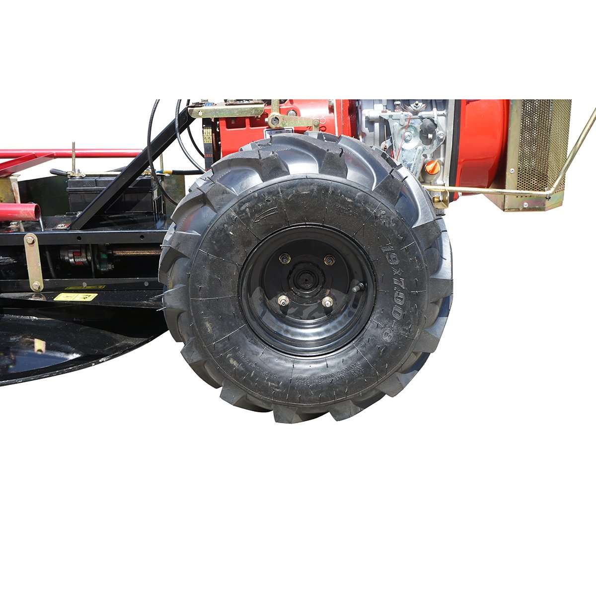 Motocositoare rotativa 950mm cu motor diesel si pornire electrica 1850x880x860mm